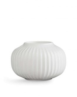 Teelichthalter weiß Keramik