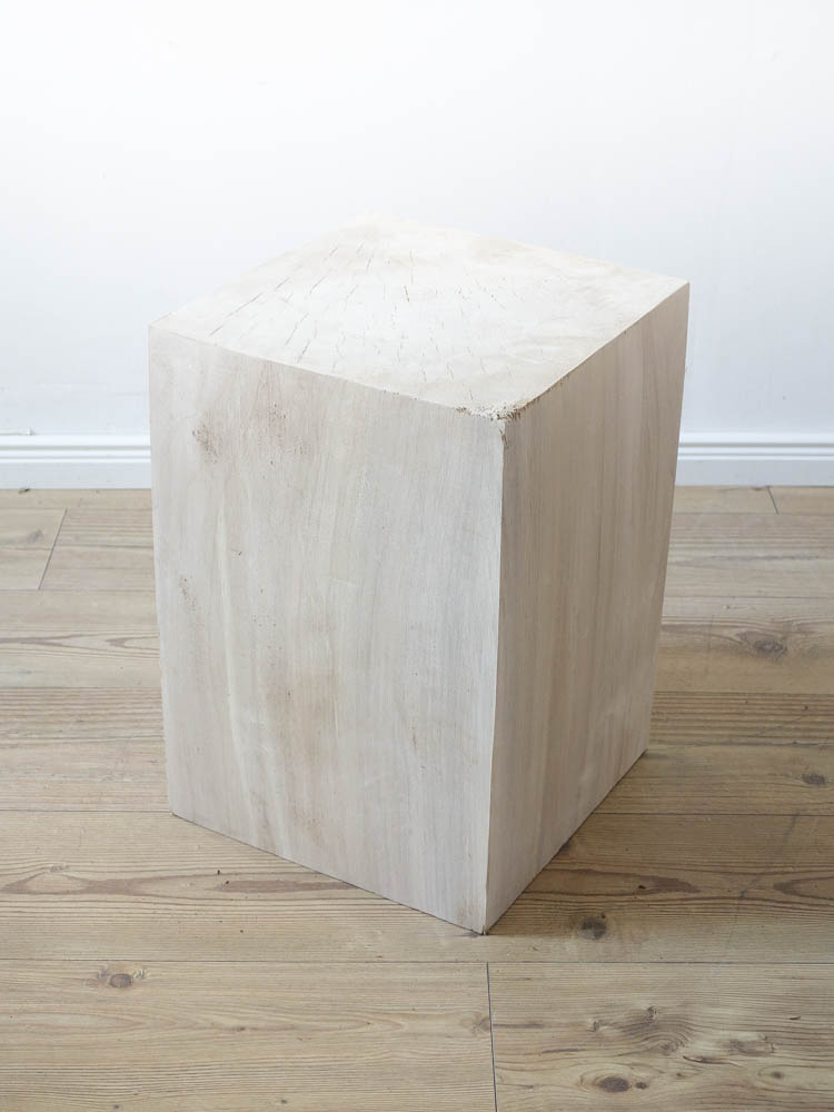Hocker aus massivem Holz 45x30x30cm | Wohnkultour