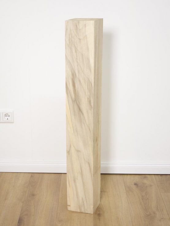Holzsäule in Pappel 100x15x15cm online kaufen | Wohnkultour
