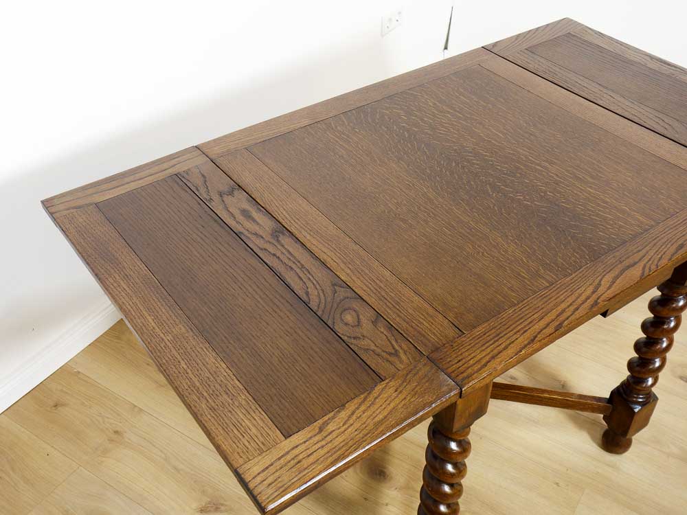 Antiker Ausziehtisch in Eiche | restauriert & wohnfertig