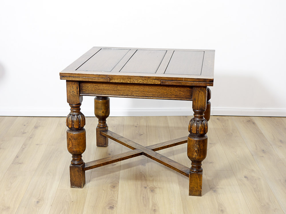 Antiker Küchentisch in Eiche um 1920 | restauriert & wohnfertig