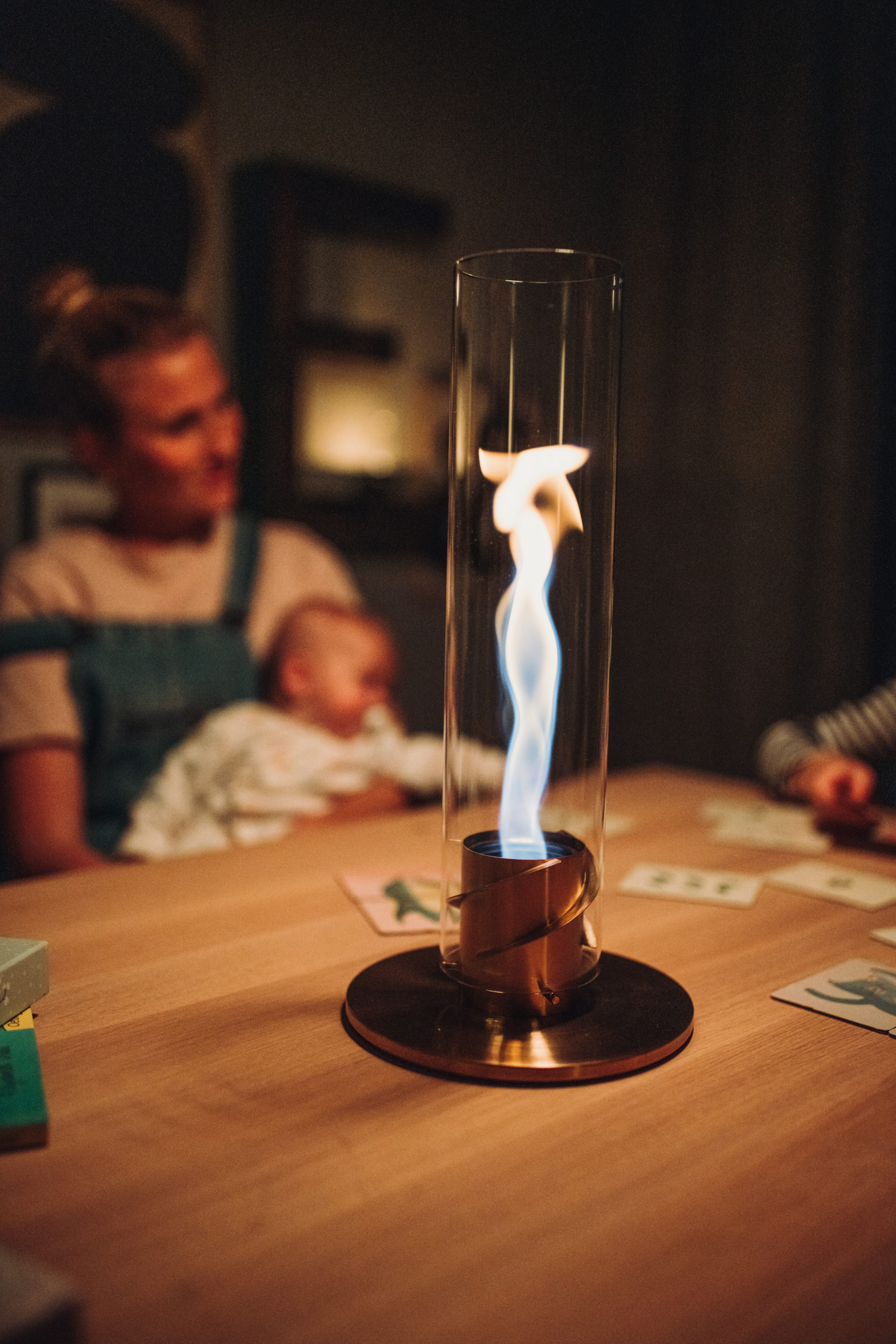 höfats Tischfeuer Spin 90 (gold) – Bild 3
