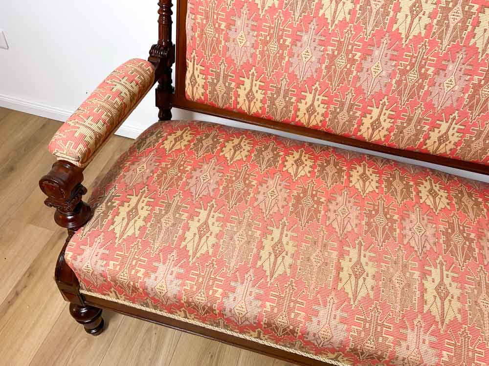 Sofa / Sitzbank aus der Gründerzeit – Bild 2