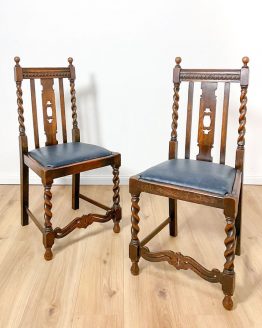 2er Set antike Stühle