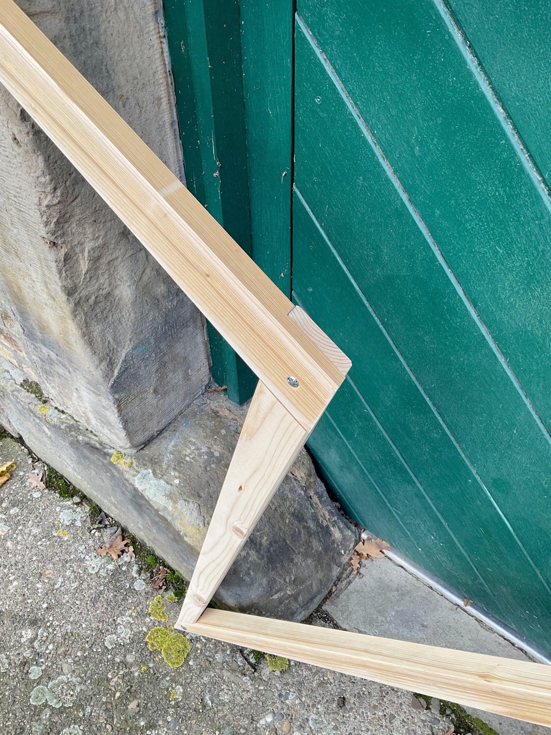 XXL Holzstern Weihnachten - ca. 200cm – Bild 5